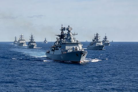 远海联合训练编队