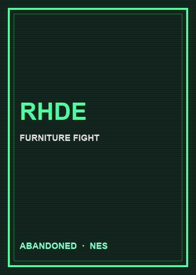RHDE: Furniture Fight